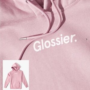Glossier Blush Pink Sweatshirt
